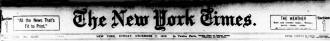 The New York Times Newspaper Title (12/7/1919) - RF Cafe