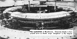 The cosmotron at Brookhaven - RF Cafe