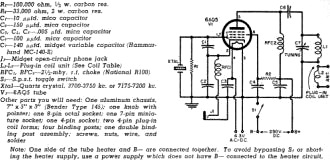 Build This Novice CW Transmitter, Circuit Schematic - RF Cafe