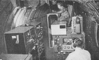 Interior of aircraft instrumented for ionospheric research - RF Cafe