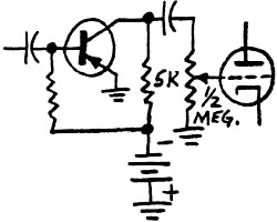 Tube & transistor voltage regulator - RF Cafe