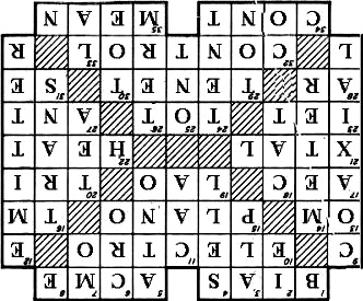 Crossword Puzzle Solution, August 1960 Popular Electronics - RF Cafe