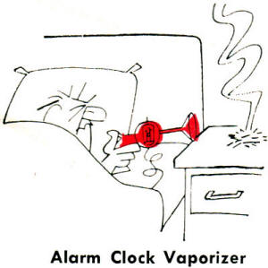 Alarm Clock Vaporizer - RF Cafe