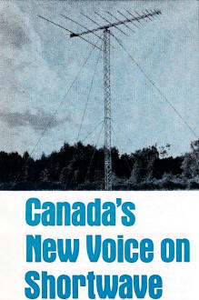 Canada's New Voice on Shortwave, April 1972 Popular Electronics - RF Cafe