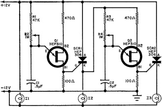 Conventional electromechanical or thermal flasher switch - RF Cafe