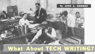 What About Tech Writing?, September 1956 Popular Electronics - RF Cafe