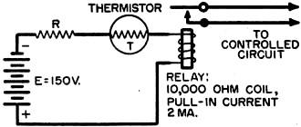 Basic circuit of thermistor fire alarm - RF Cafe