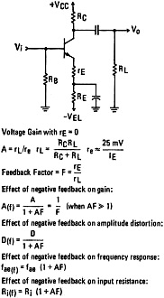 One-stage amplifier and equations for feedback - RF Cafe