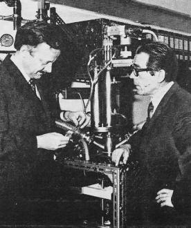 Drs. Wilhelm Jutzi (left) and Theodor Mohr, of IBM - RF Cafe