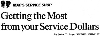Mac's Service Shop: Getting the Most from Your Service Dollars, February 1972 Popular Electronics - RF Cafe