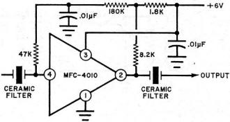 Integrated circuit used in this i-f strip - RF Cafe
