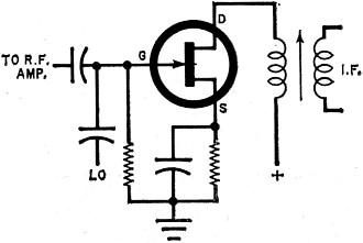 Junction FET can be used as mixer - RF Cafe
