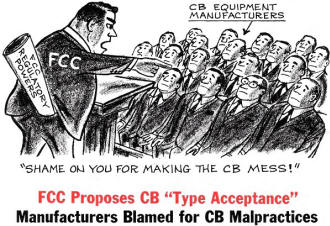 FCC Proposes CB "Type Acceptance" - Manufacturers Blamed for CB Malpractices, May 1967 Popular Electronics - RF Cafe