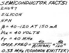 Consider transistor characteristics - RF Cafe