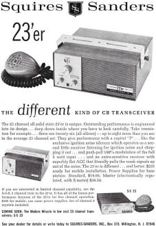 Squires Sanders Citizens Band (CB) Radio Advertisement - RF Cafe
