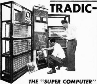 TRADIC - The "Super Computer", June 1955 Popular Electronics - RF Cafe