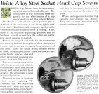 Bristo Socket Head Cap Screw - RF Cafe