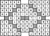 Electronics Crossword Puzzle Solution, March 1962 Popular Electronics - RF Cafe
