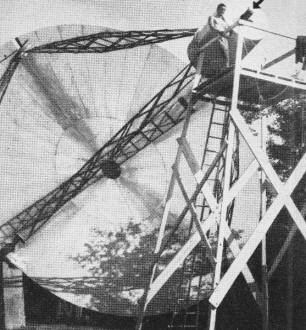 One of the first radio telescopes appeared in PS a year ago - RF Cafe