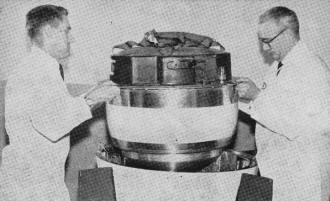 First Object ever brought to earth from orbit was Discoverer capsule - RF Cafe