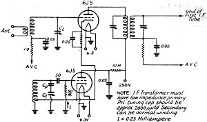 Triode mixer with separate oscillator - RF Cafe