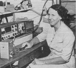 Mary Lou Stockstill, WN6SSZ (Photo courtesy of Braille Institute of America) - RF Cafe