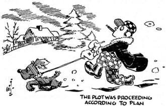 How Christmas Came to S. McSquegg (#3), December 1953 QST - RF Cafe