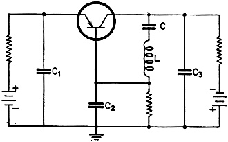 Grounded-emitter oscillator circuit - RF Cafe