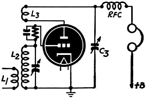 Typical grid-leak-condenser circuit - RF Cafe