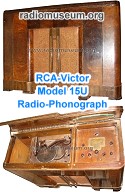 RCA-Victor Model 15U, Radio-Phonograph (radiomuseum.org) - RF Cafe