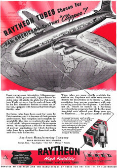 Raytheon Vacuum Tubes, June 1945 Radio-Craft - RF Cafe