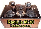 RCA-Victor Radiola Model M-30 Automotive Radio Set - RF Cafe