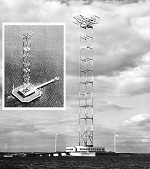 WABC/WCBS broadcast tower on Columbia Island, NY (J Hawkins image) - RF Cafe