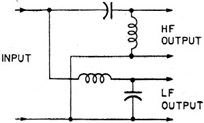 Circuit for electrical crossover filter - RF Cafe