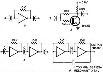 Biasing scheme for class-A amplifier operation of gates - RF Cafe