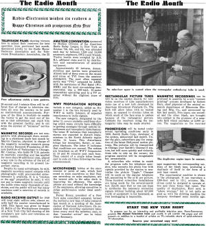The Radio Month, December 1949 Radio-Electronics - RF Cafe