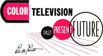 Color Television Past Present Future, January 1954 Radio-Electronics - RF Cafe