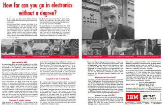 IBM Military Products, August 1958 Radio-Electronics - RF Cafe