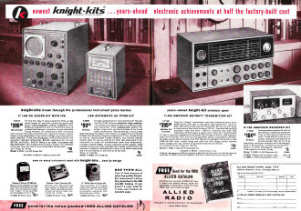 Knight-Kits by Allied Radio (p2) - RF Cafe