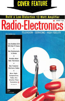 Tiny Tube Steals Transistor's Thunder, August 1958 Radio-Electronics - RF Cafe