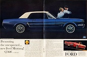 1964 Ford Mustang magazine advertisement - RF Cafe