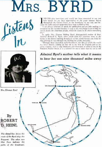 Mrs. Byrd Listens In (1), Tower Radio, April 1934 - RF Cafe