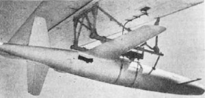 "Gorgon" slung underneath a Navy PB4Y-2 - RF Cafe