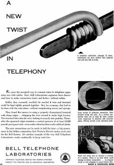 Bell Telephone Laboratories, October 1953 Radio & Television News - RF Cafe