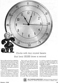 Bell Telephone Laboratories Ad, January 1946 Radio News - RF Cafe