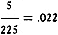 Equation r = 5 - RF Cafe