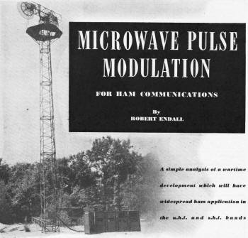 Signal Corps 4500 mc, eight-channel pulse transmission equipment - RF Cafe
