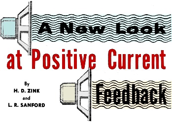 A New Look at Positive Current Feedback, November 1957 Radio & TV News - RF Cafe