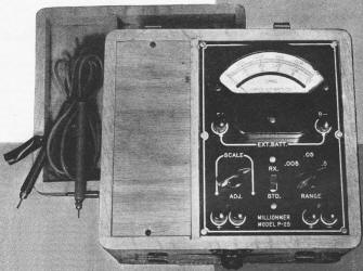 Commercially constructed ohmmeter - RF Cafe
