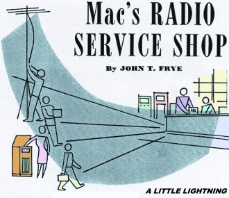 Mac's Radio Service Shop: A Little Lightning, July 1948 Radio News - RF Cafe